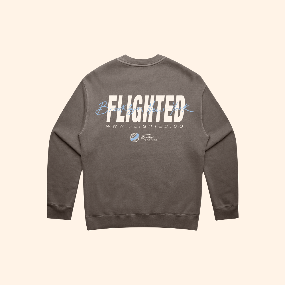 Flighted Crewneck